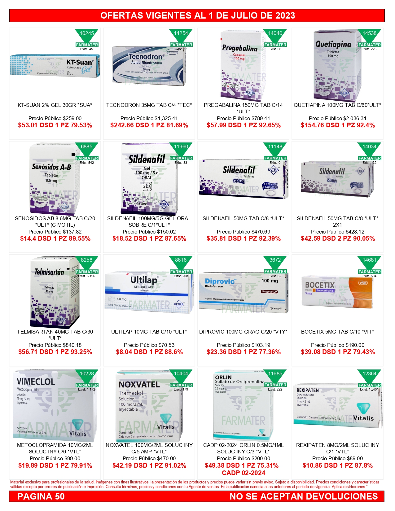 Catalogo Farmater Julio